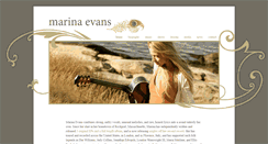 Desktop Screenshot of marinaevansmusic.com